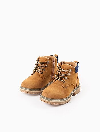 Bottes de Montagne avec des Lacets et Fermeture Éclair