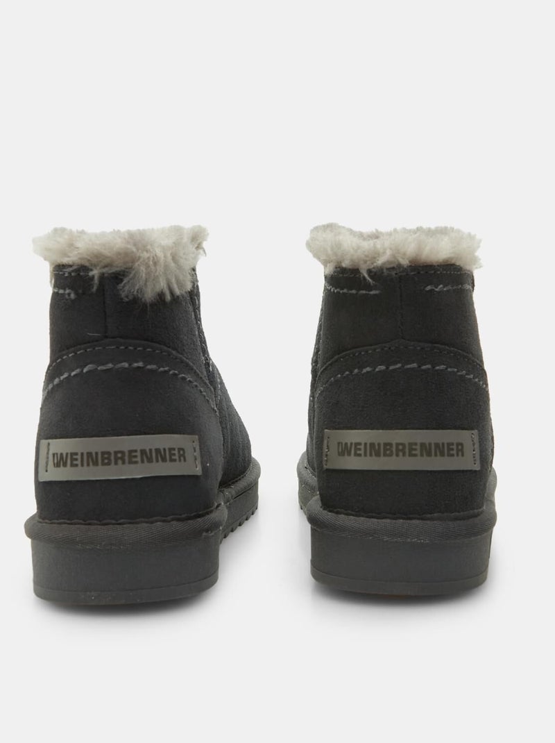 Bottes de neige fourrées 'Weinbrenner' Gris - Kiabi