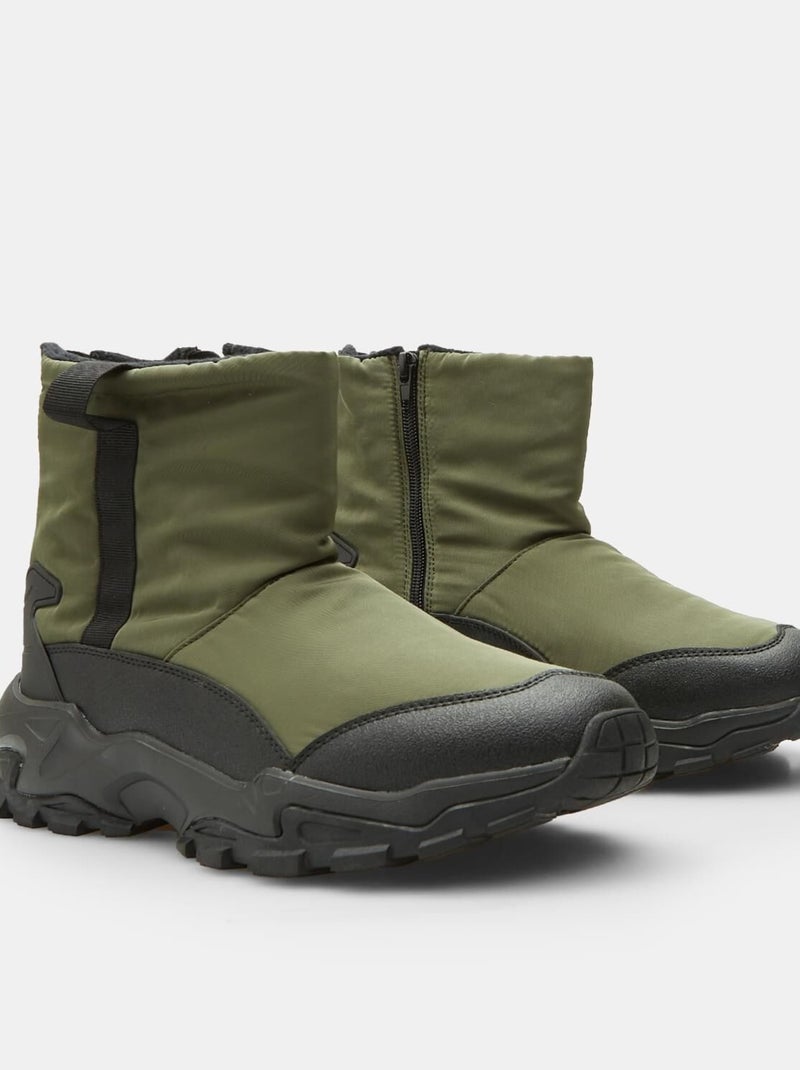 Bottes de neige imperméables BATA Vert - Kiabi