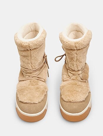 Bottes de neige poilues WEINBRENNER BATA