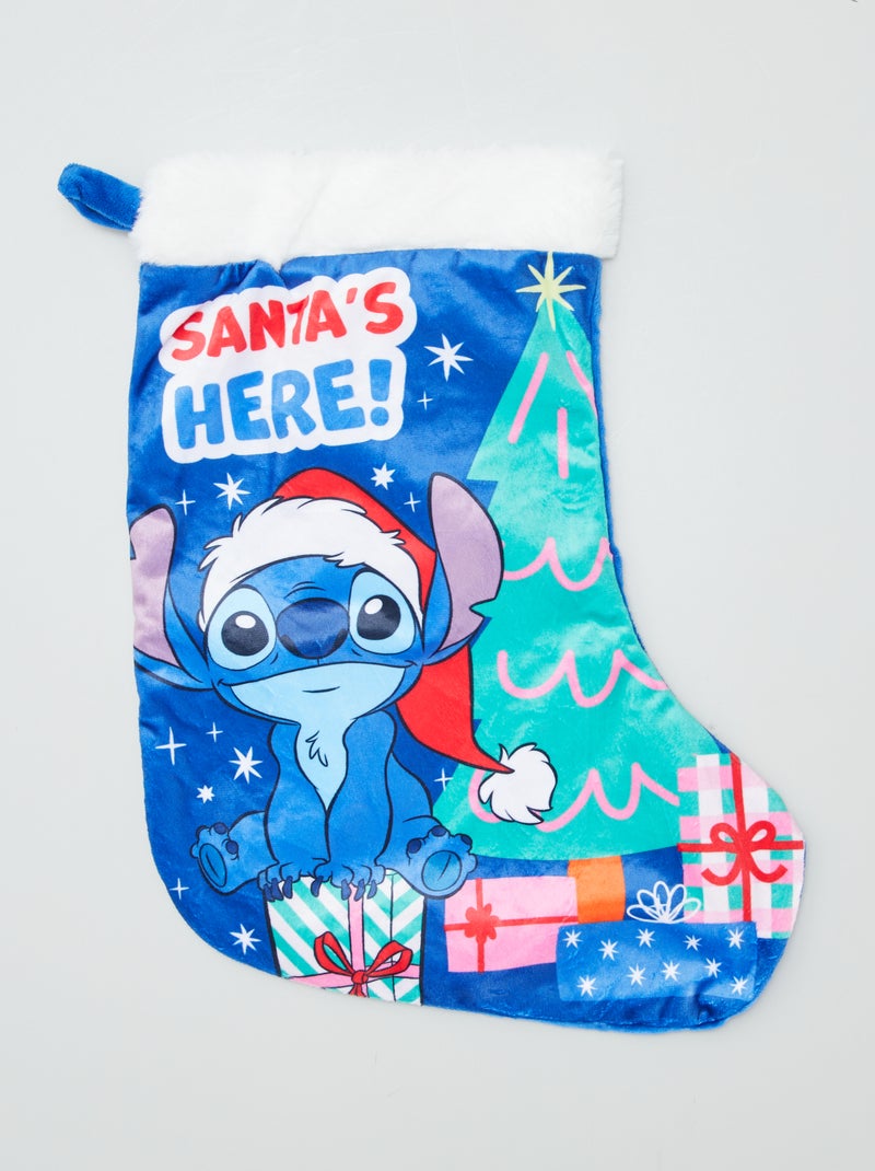 Bottes de Noël 'Stitch' bleu - Kiabi