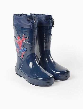Bottes de Pluie à Tige Réglable Spider-Man