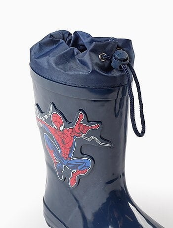 Bottes de Pluie à Tige Réglable Spider-Man