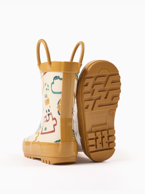 Bottes de pluie avec anses et imprimé - Kiabi Bottes de pluie avec anses et imprimé - Kiabi