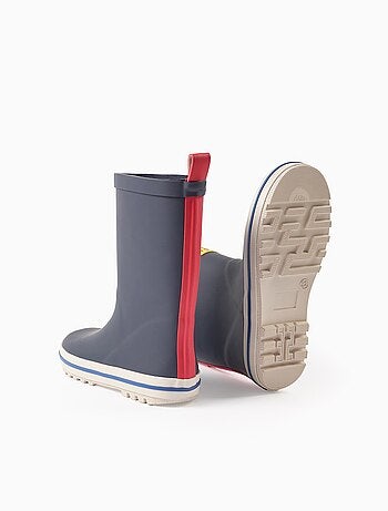 Bottes de Pluie avec Détails Colorés