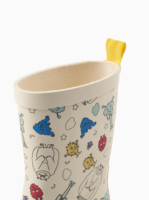 Bottes de Pluie avec Motif - Kiabi