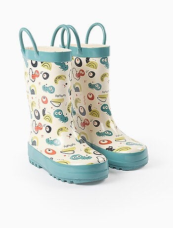 Bottes de Pluie avec Motif et Ailes