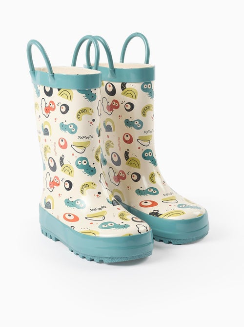 Bottes de Pluie avec Motif et Ailes - Kiabi