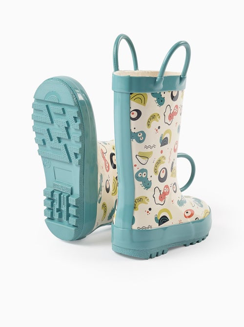 Bottes de Pluie avec Motif et Ailes - Kiabi