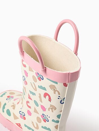 Bottes de Pluie avec Motif et Ailes
