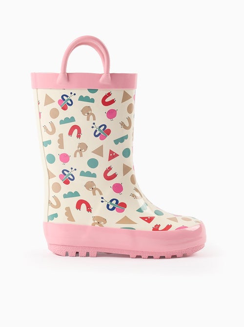 Bottes de Pluie avec Motif et Ailes - Kiabi