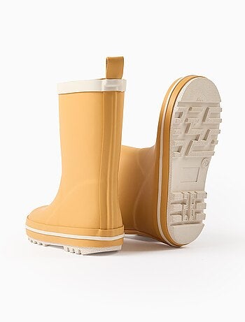 Bottes de Pluie avec Rayure Contrasté