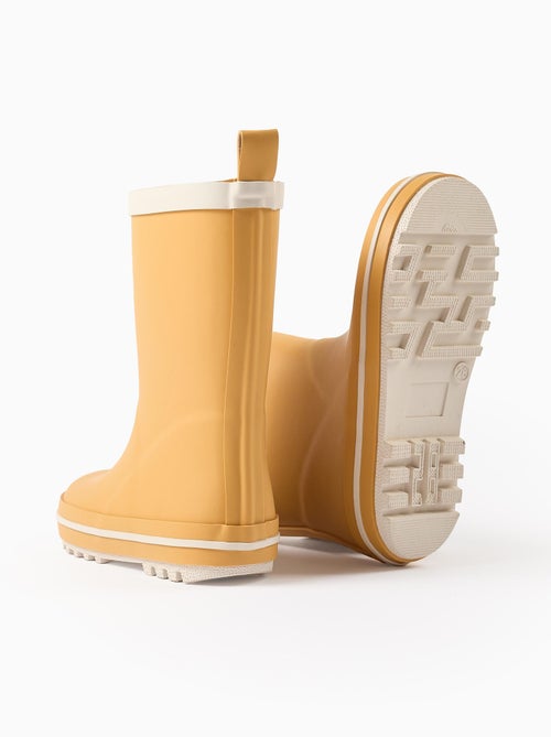 Bottes de Pluie avec Rayure Contrasté - Kiabi