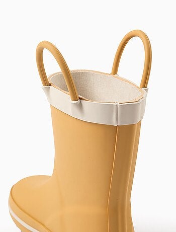 Bottes de Pluie avec Rayures Cointrasteées