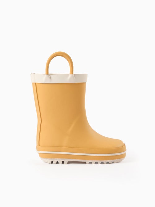 Bottes de Pluie avec Rayures Cointrasteées - Kiabi