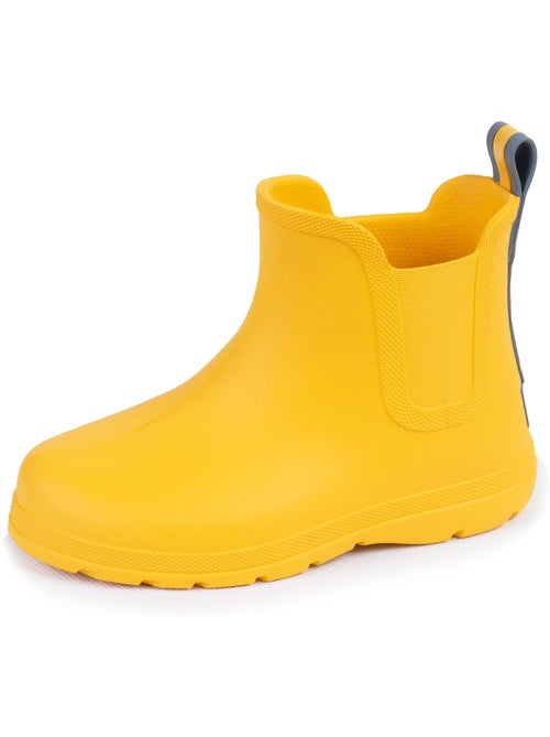Bottes de pluie basses, technologie everywear, confortables, résistantes et légères isotoner - Kiabi Bottes de pluie basses, technologie everywear, confortables, résistantes et légères isotoner - Kiabi