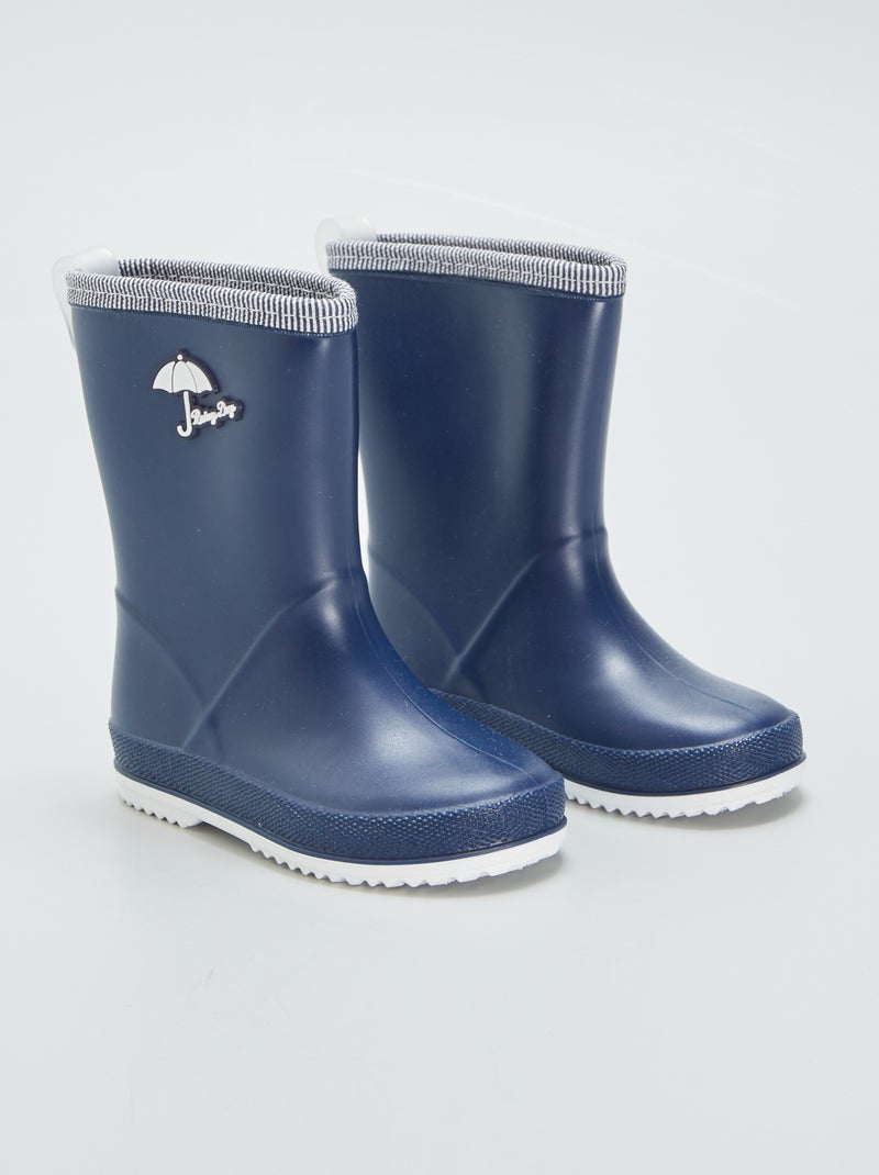 Bottes de pluie bleu - Kiabi