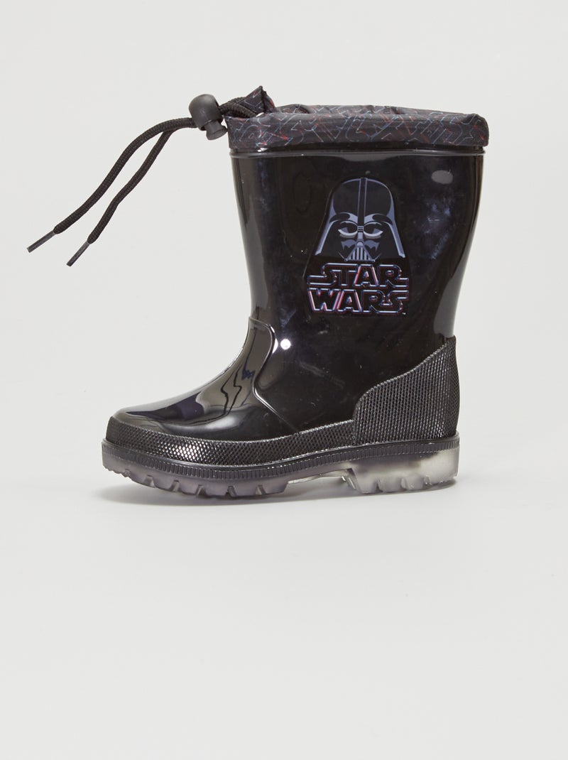 Bottes de pluie 'Dark Vador' 'Star Wars' noir - Kiabi