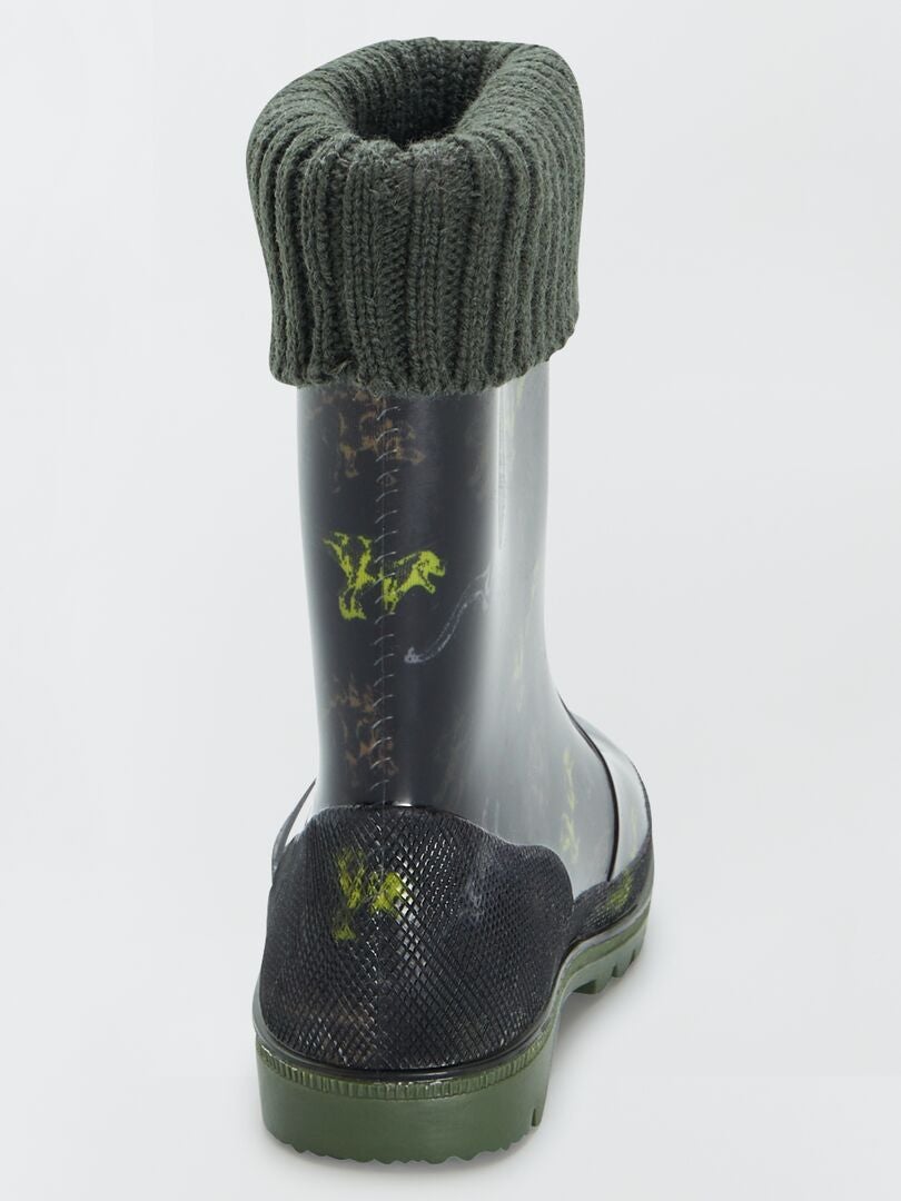 bottes de pluie doublées fille