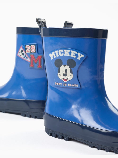 Bottes de pluie en caoutchouc avec imprimés Mickey - Kiabi Bottes de pluie en caoutchouc avec imprimés Mickey - Kiabi