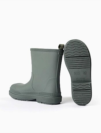 Bottes de pluie en caoutchouc avec semelle antidérapante