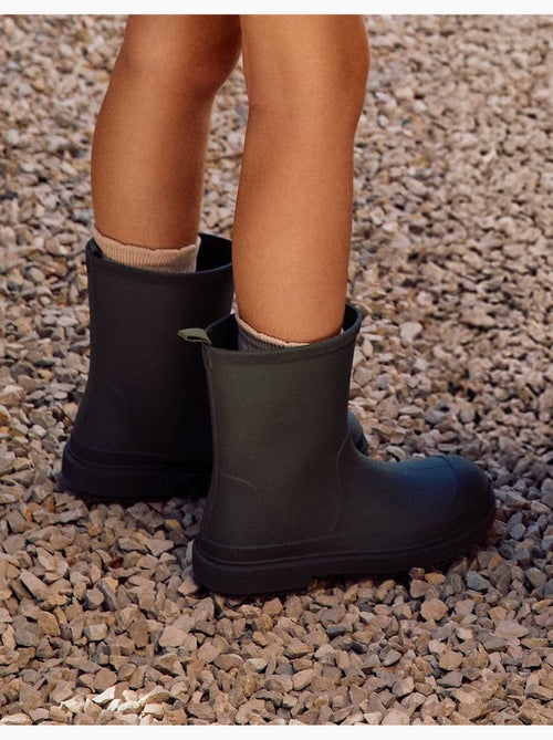 Bottes de pluie en caoutchouc avec semelle antidérapante - Kiabi Bottes de pluie en caoutchouc avec semelle antidérapante - Kiabi