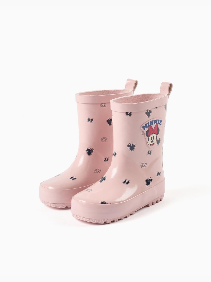 Bottes de pluie en caoutchouc Minnie Rose - Kiabi