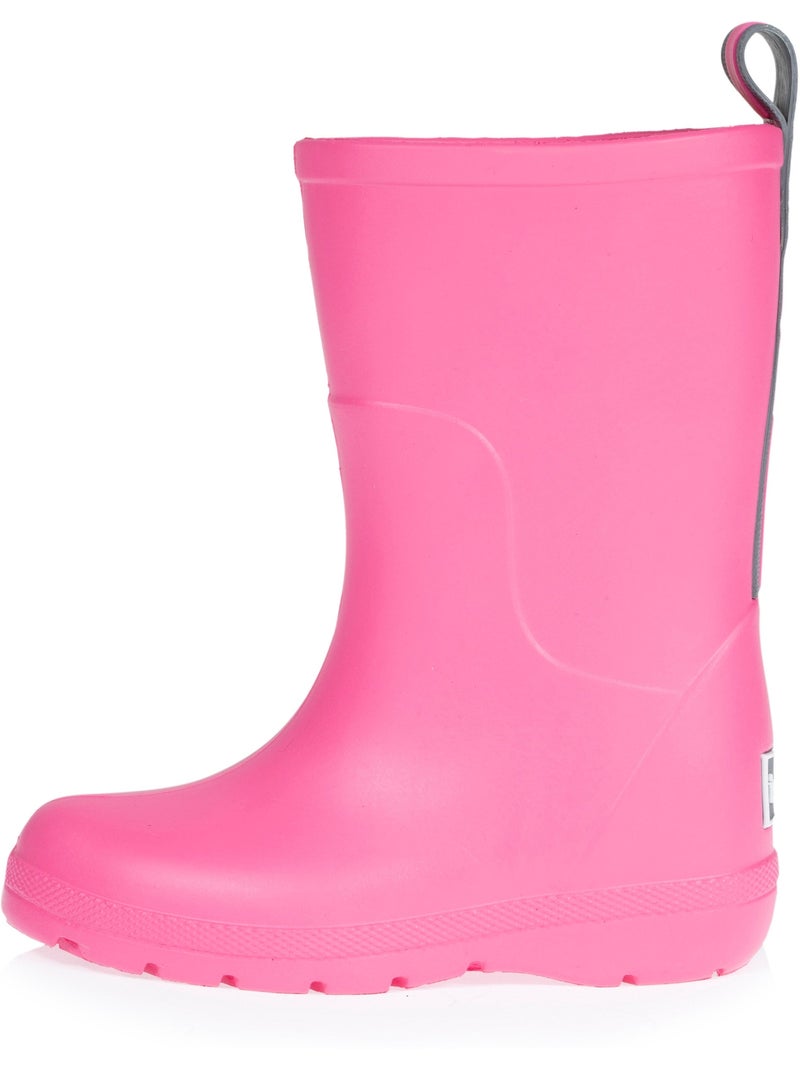 Bottes de pluie hautes, ultra confortables et légères, faciles à enfiler  isotoner Rose - Kiabi