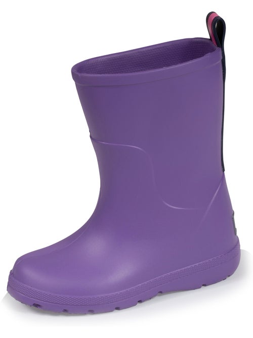 Bottes de pluie hautes, ultra confortables et légères, faciles à enfiler isotoner - Kiabi Bottes de pluie hautes, ultra confortables et légères, faciles à enfiler isotoner - Kiabi