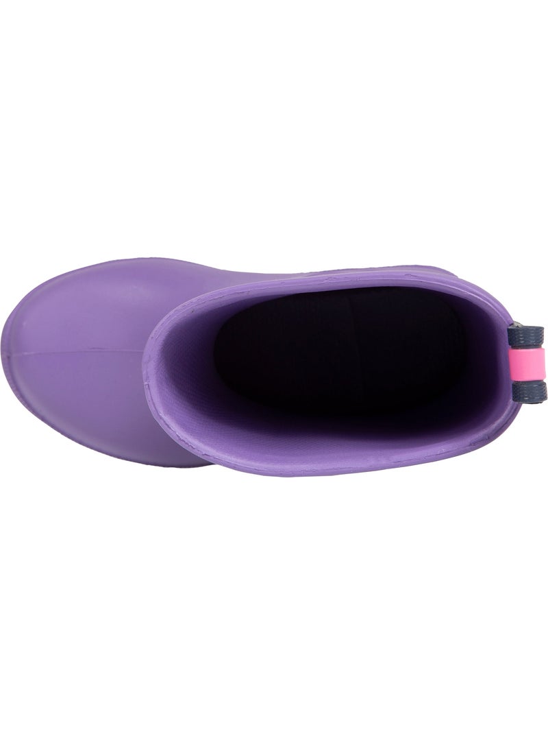 Bottes de pluie hautes, ultra confortables et légères, faciles à enfiler  isotoner Violet - Kiabi