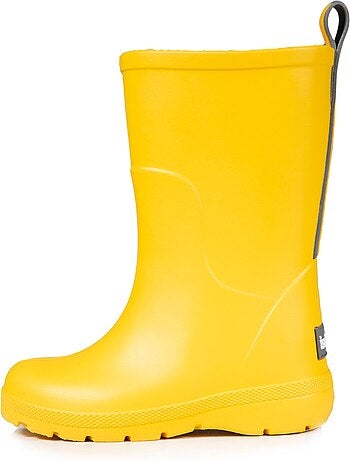 Bottes de pluie hautes, ultra confortables et légères, faciles à enfiler