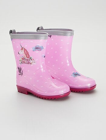 Bottes de 2025 pluie fille kiabi