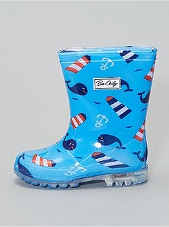 Bottes de pluie lumineuses - Kiabi