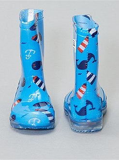 Bottes de pluie lumineuses - Kiabi