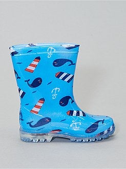 Bottes de pluie lumineuses - Kiabi