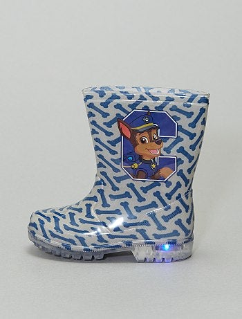 Bottes de pluie lumineuses 'Pat'Patrouille'