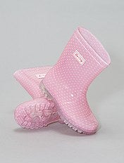 botte de pluie lumineuse fille