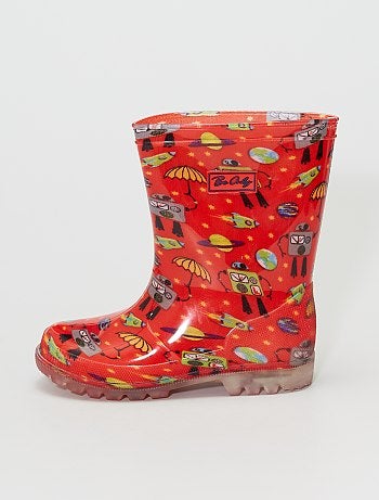 Bottes de pluie lumineuses