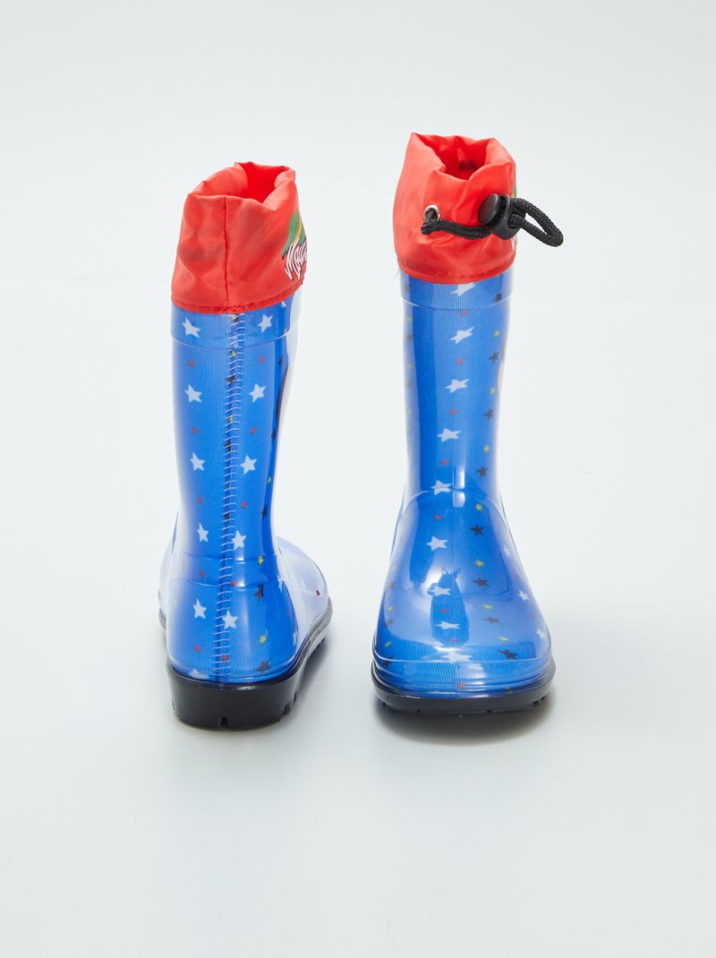 Bottes de pluie 'Mickey' 'Disney' bleu - Kiabi