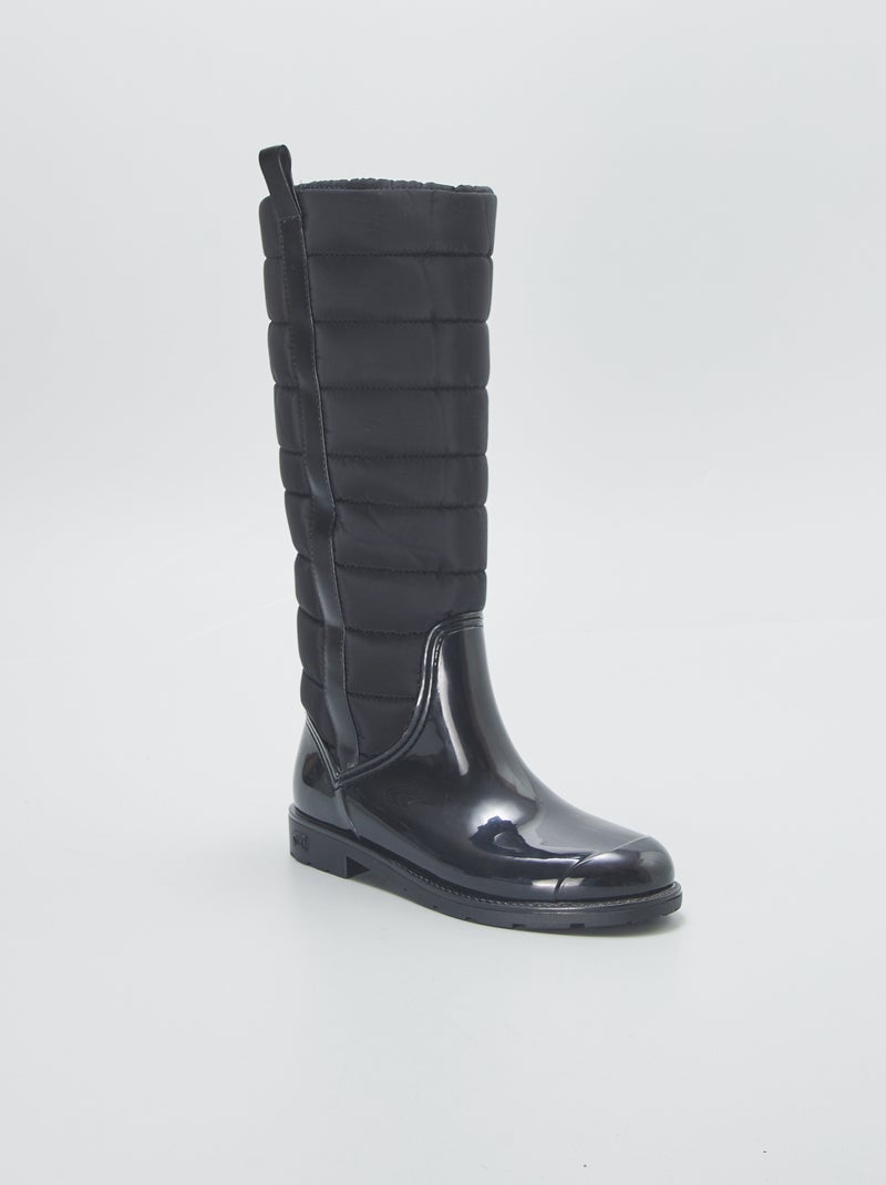 Bottes de pluie noir - Kiabi