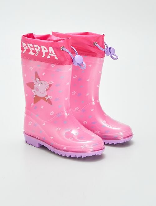 Bottes de pluie peppa pig