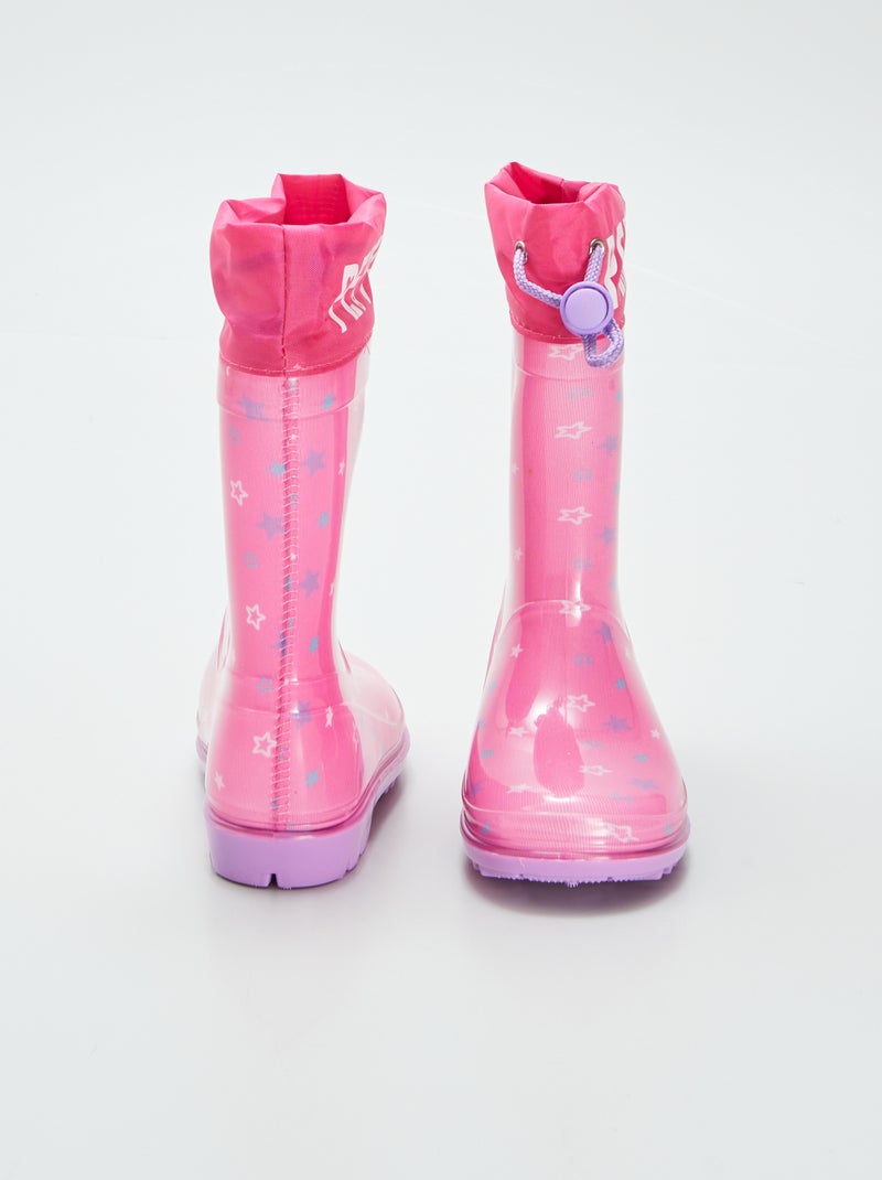 Bottes de pluie 'Peppa Pig' Rose - Kiabi