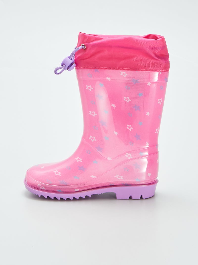Bottes de pluie 'Peppa Pig' Rose - Kiabi