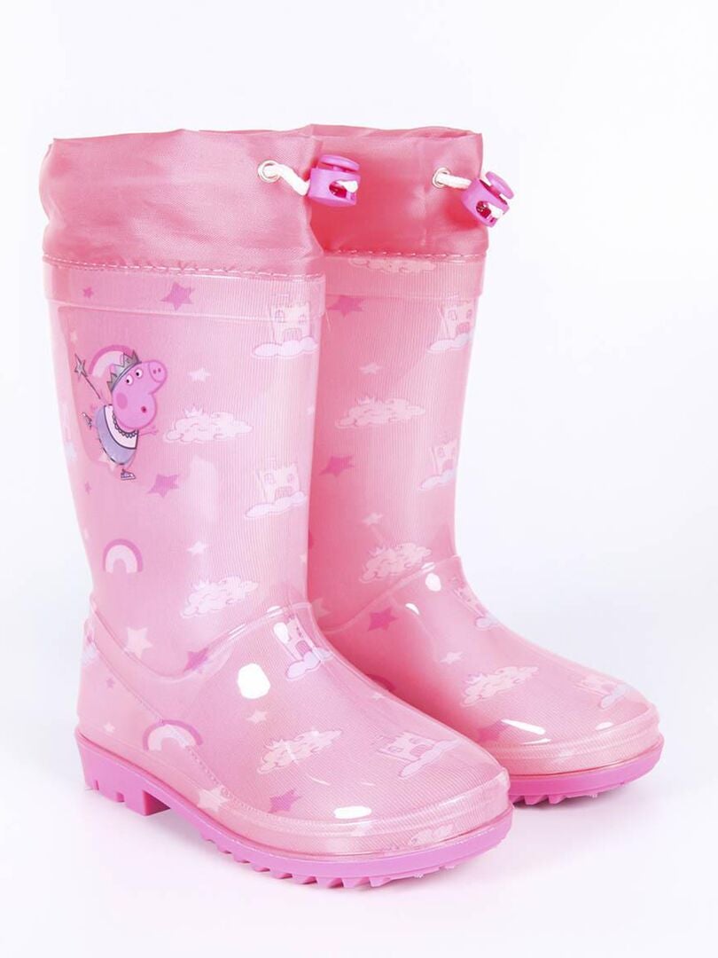 Peppa Pig Bottes de pluie pour enfants Rose 