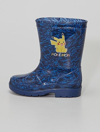 Bottes de pluie garçon Pikachu Gemo Garçon Chaussures Bottes Bottes de pluie Pokémon 