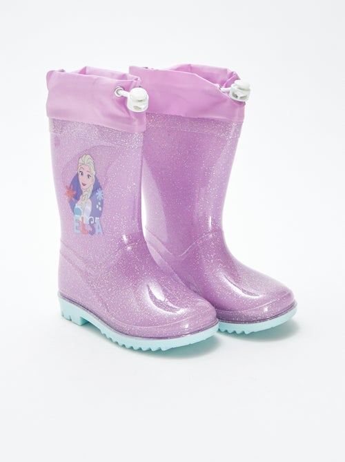 Bottes de pluie 'Reine des neiges' 'Disney' à paillettes - Kiabi