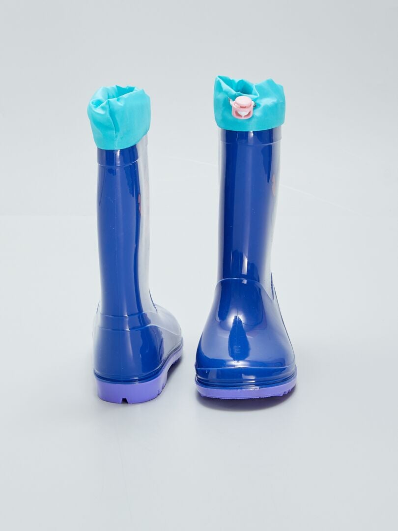 Bottes de pluie 'Stitch' - bleu - Kiabi - 11.90€