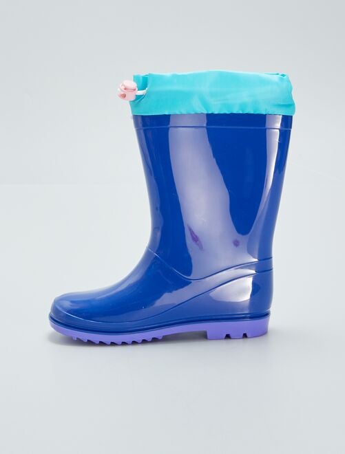 Bottes De Pluie Enfant Stitch PVC Bleu Multicolore - Taille Unique, Dimensions 10 X 35 X 20 Cm, Réf S0736813