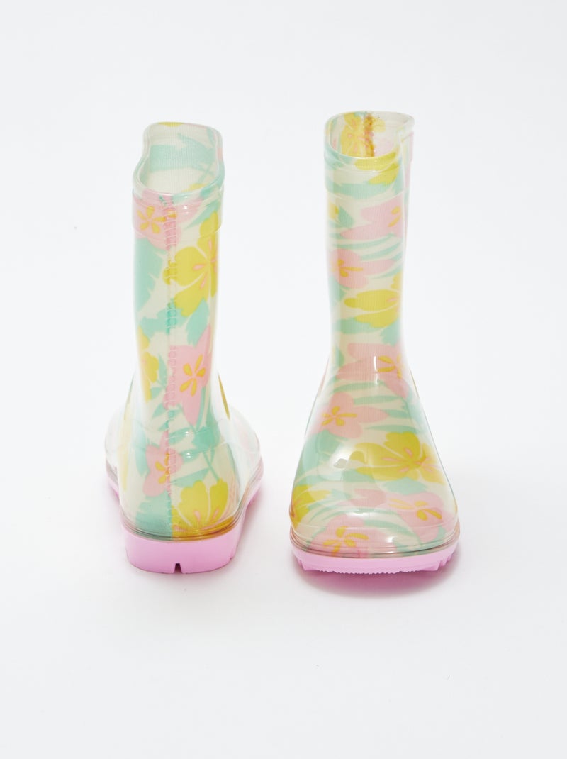 Bottes de pluie 'Stitch' ROSE - Kiabi