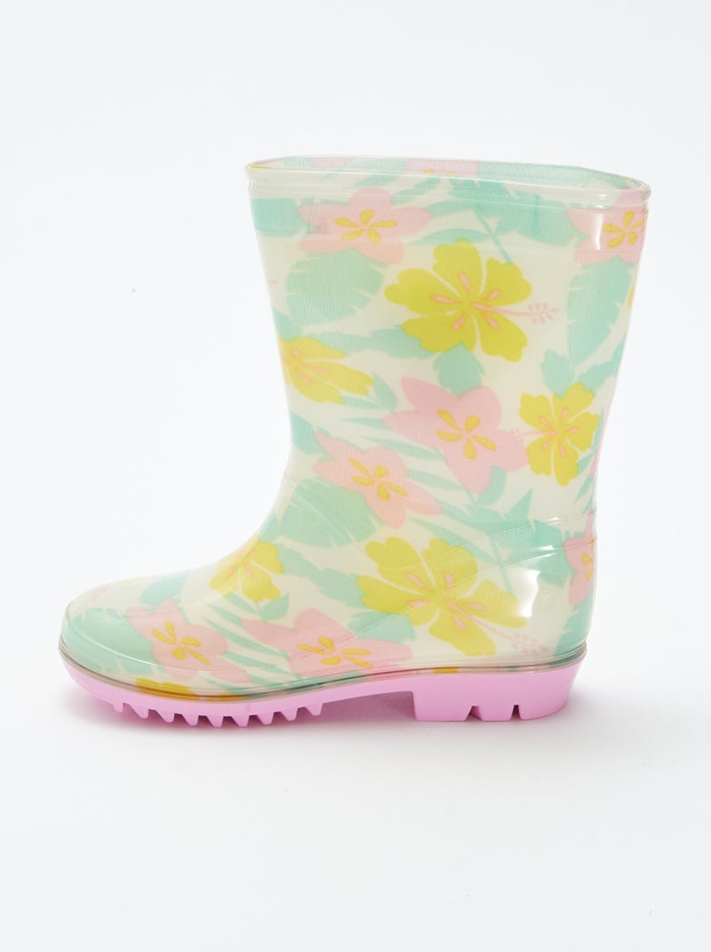 Bottes de pluie 'Stitch' ROSE - Kiabi
